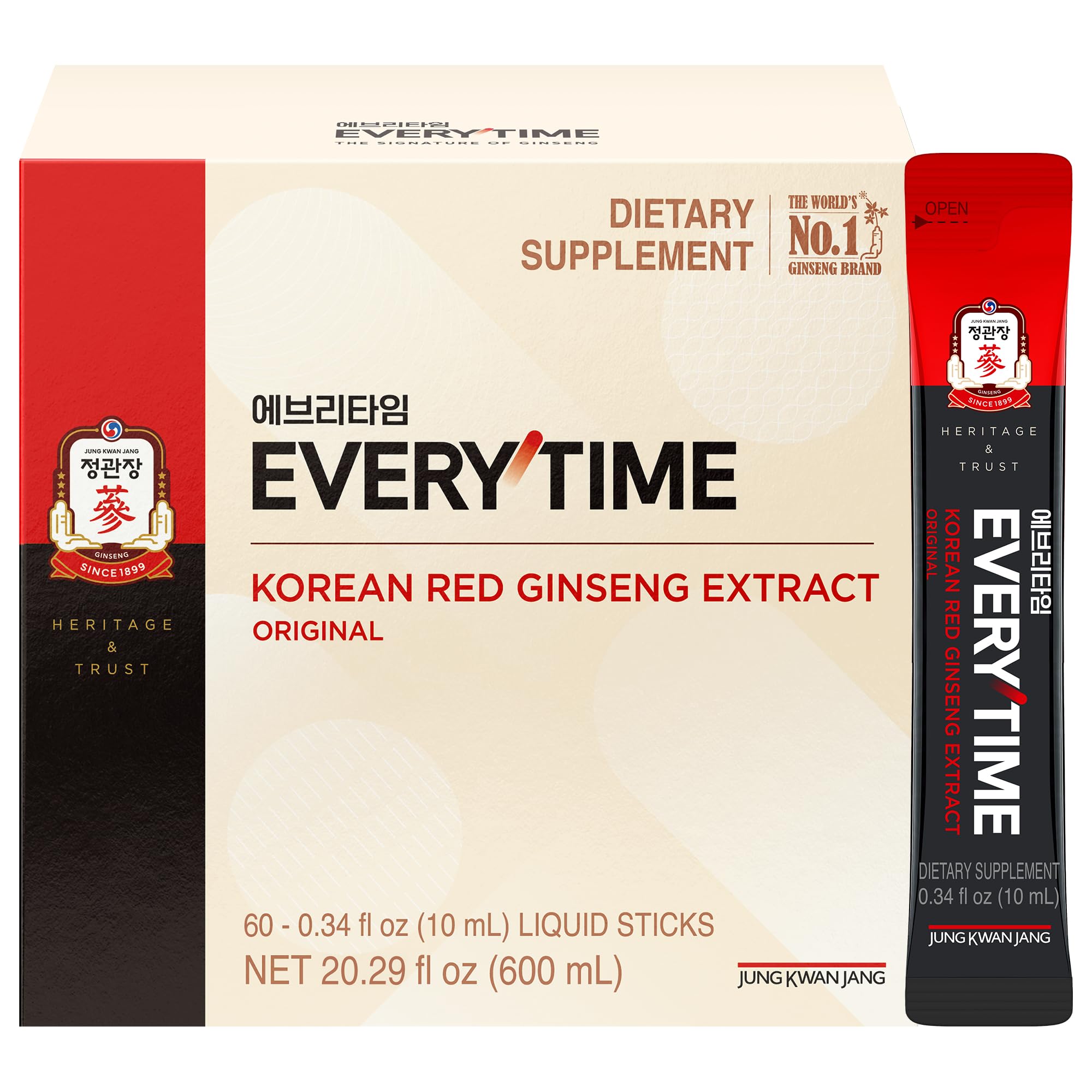 JUNG KWAN JANG Everytime Korean Red Ginseng Extract 2,000mg - 30 Sticks — Amazon image 16