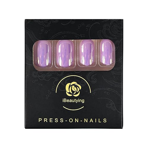 Miniatura 10 de Uñas postizas a presión francesas brillantes de diamante ombré, uñas postizas con acabado de gel UV, uñas de uso diario, uñas postizas súper largas