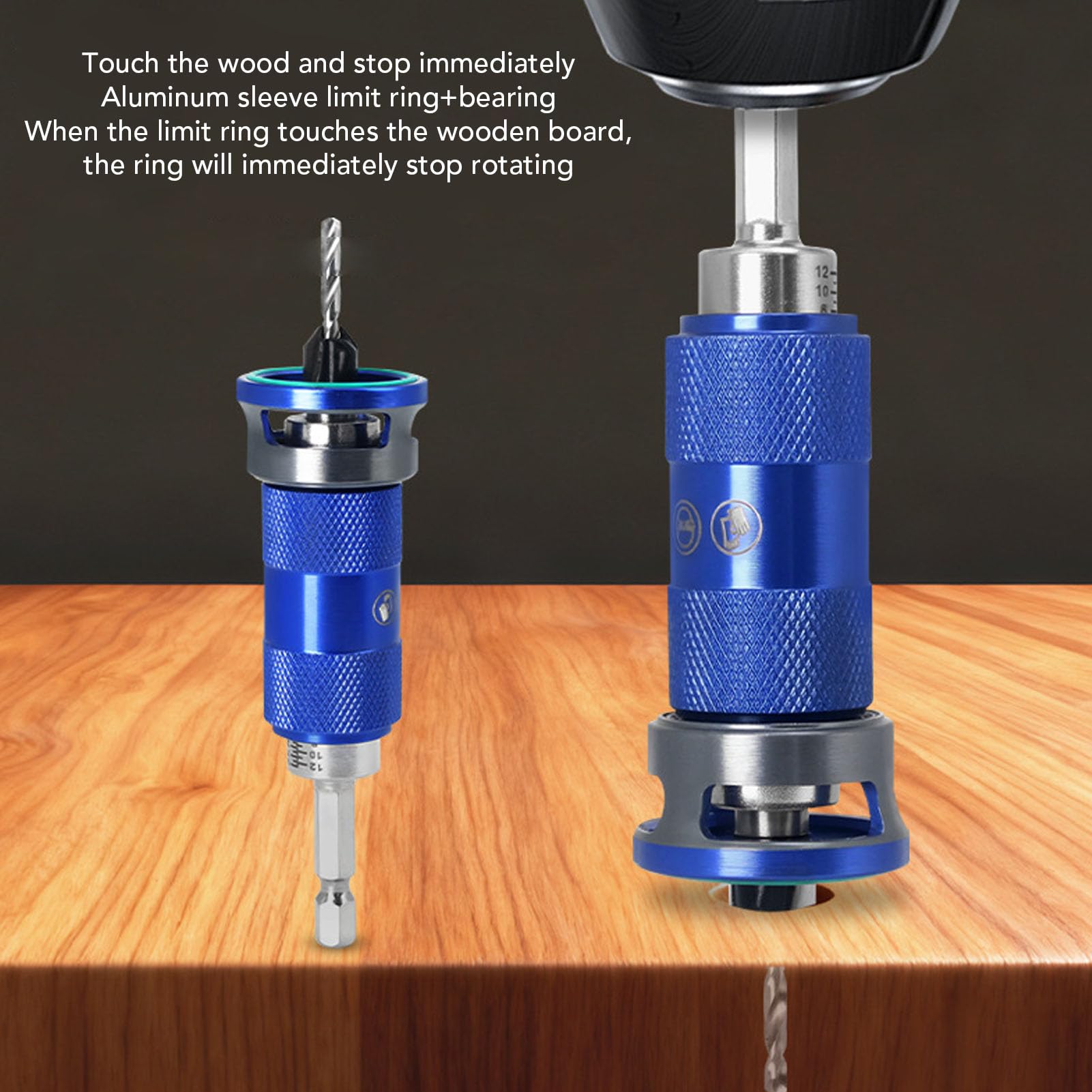 FTVOGUE Frese per Svasare Svasatori 3.2-4.8mm per Legno e Metallo