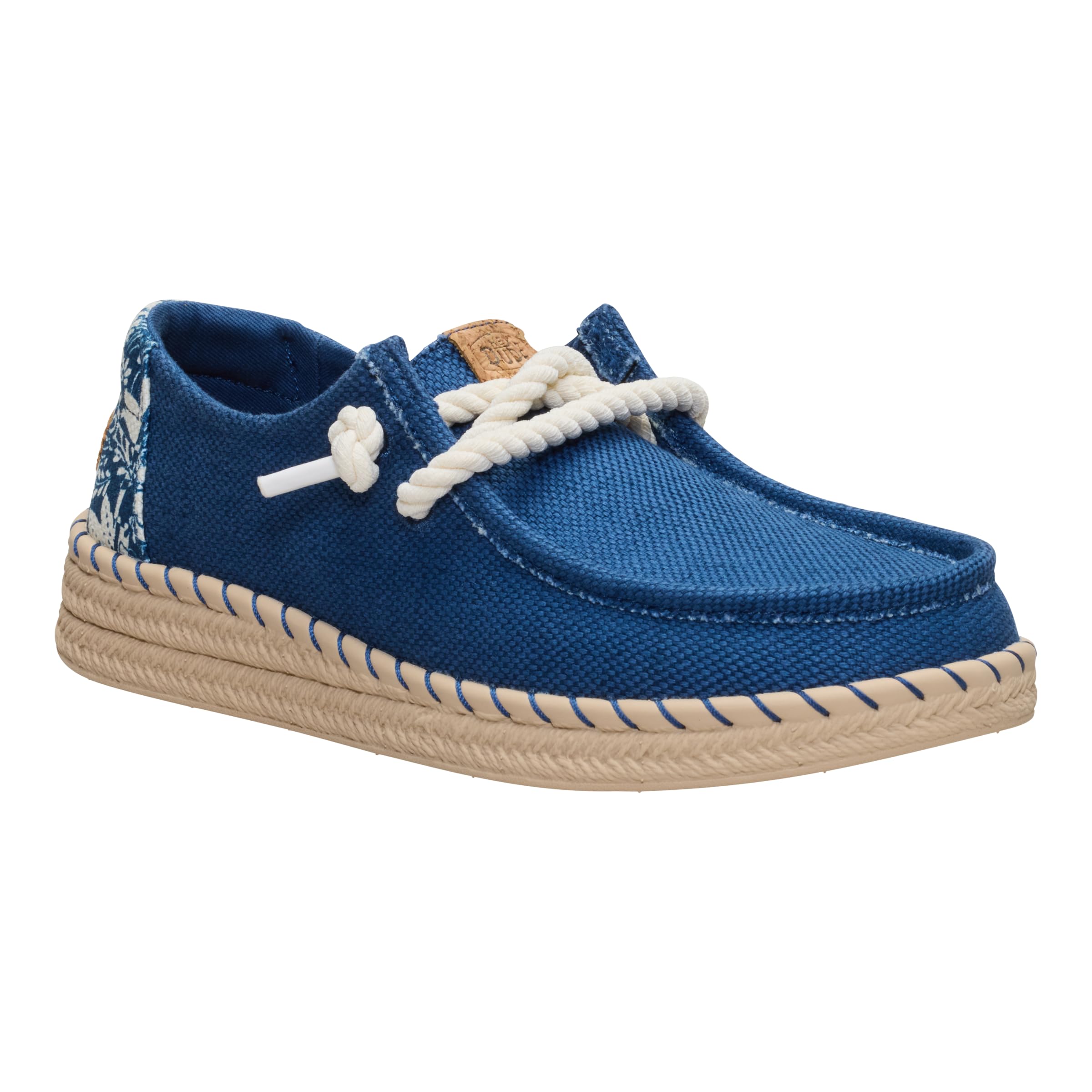 HEYDUDE Espadrillas da donna ibisco slip on scarpa | plantare in sughero | leggera da viaggio casual piatta