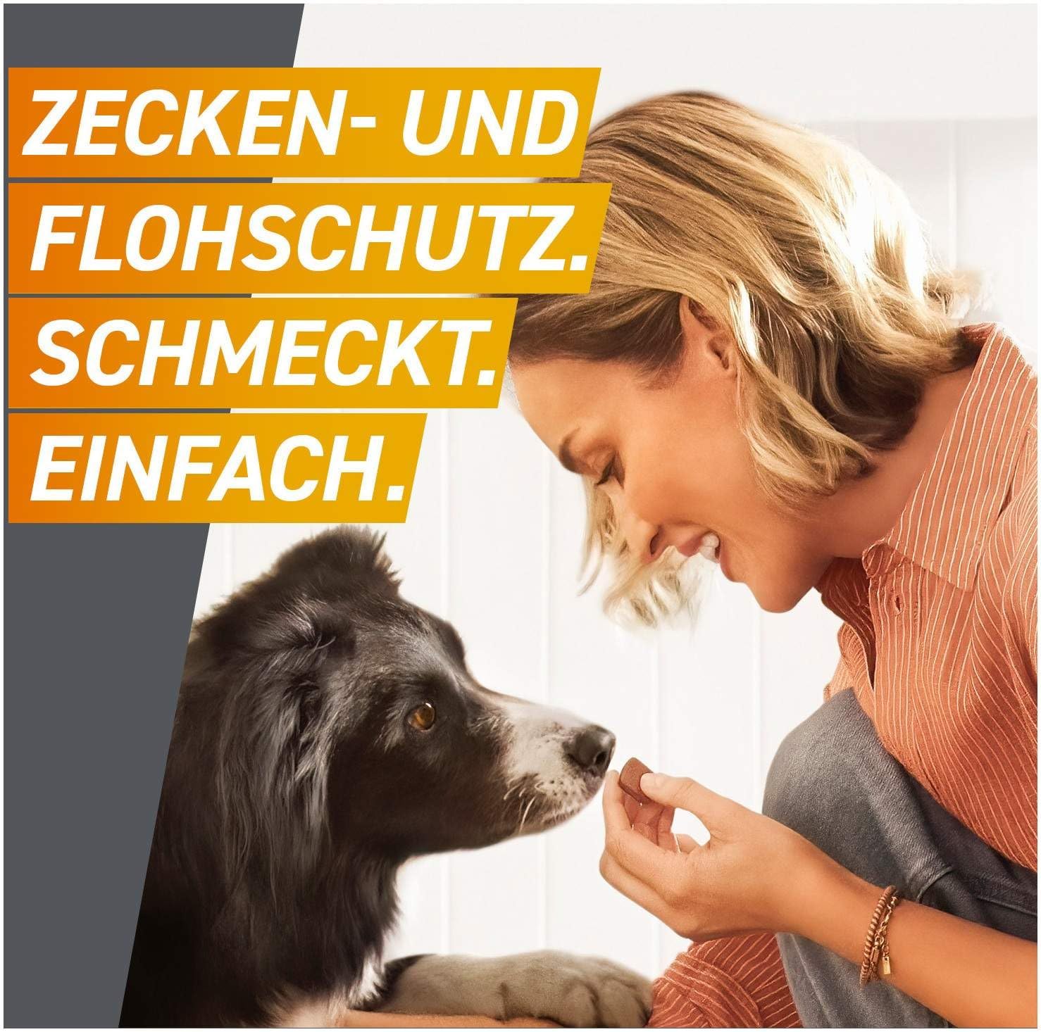 Frontpro 68 mg für Hunde 10-25 kg 3 Kautabletten + gratis Fellhandschuh