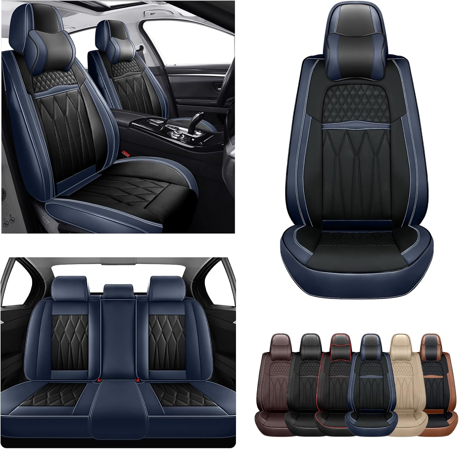 Arazi 5 Full Seat Covers fit for Honda Pilot 2016 2017 2018