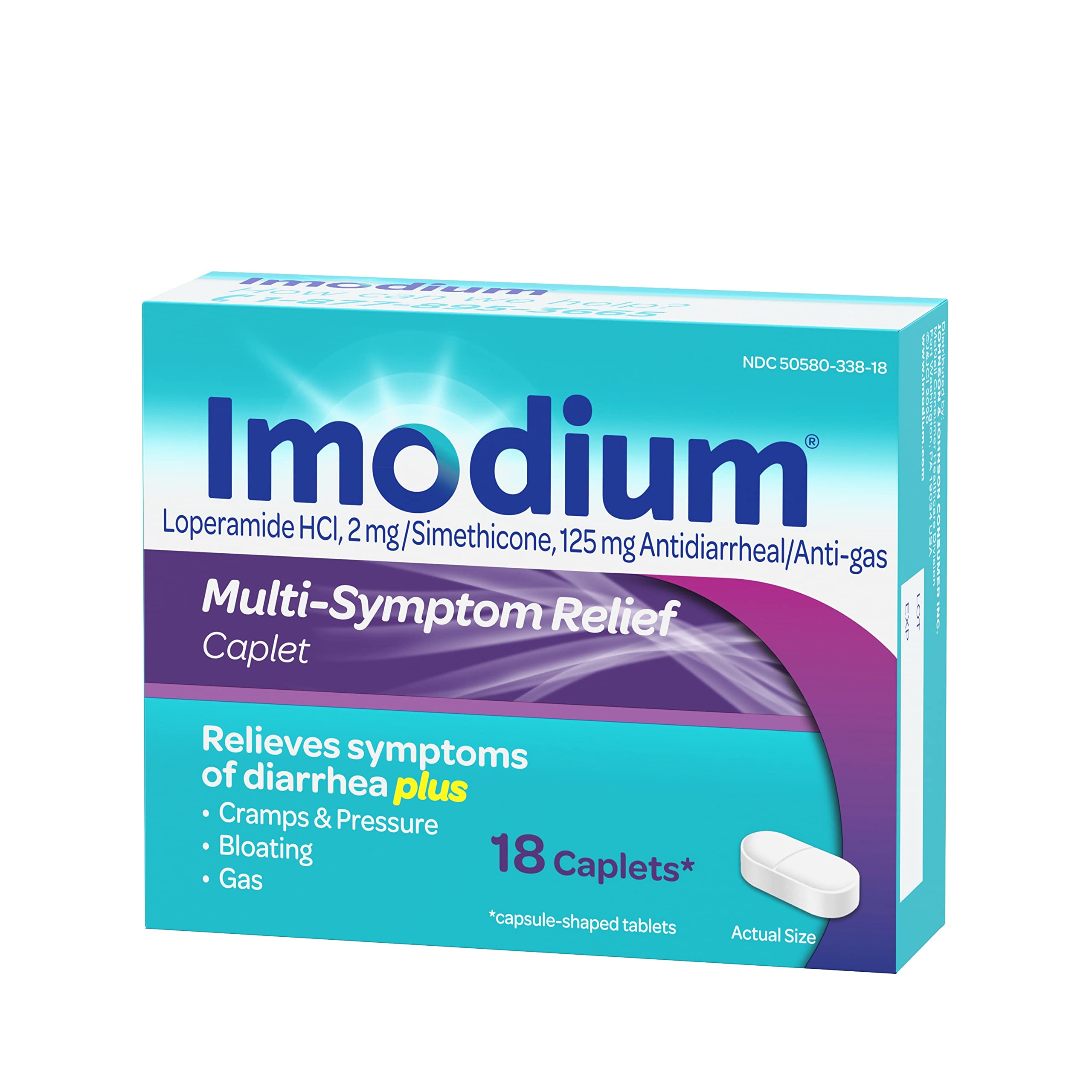 Buy Imodium Multi Symptom Relief Caplets With Loperamide Hydrochloride