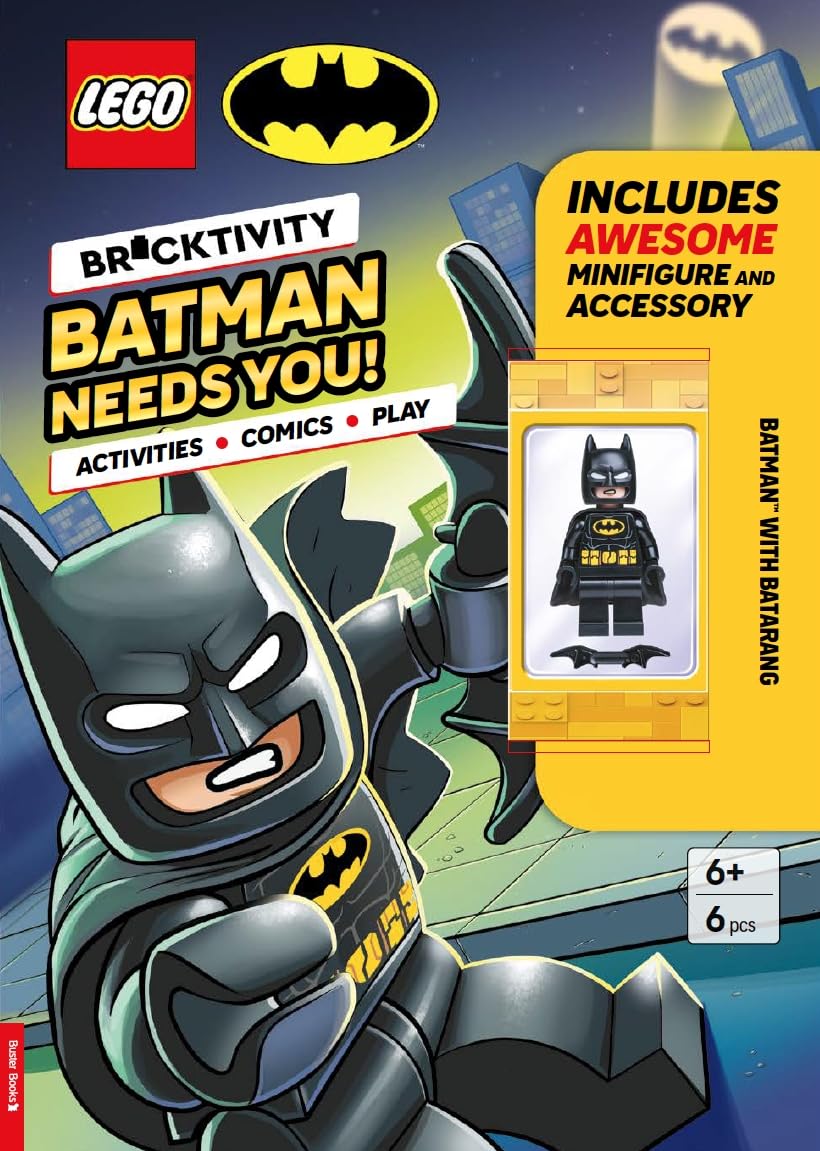 LEGO® Batman™: Batman Needs You! (with LEGO Batman minifigure and batarang) (LEGO® Minifigure Activity)