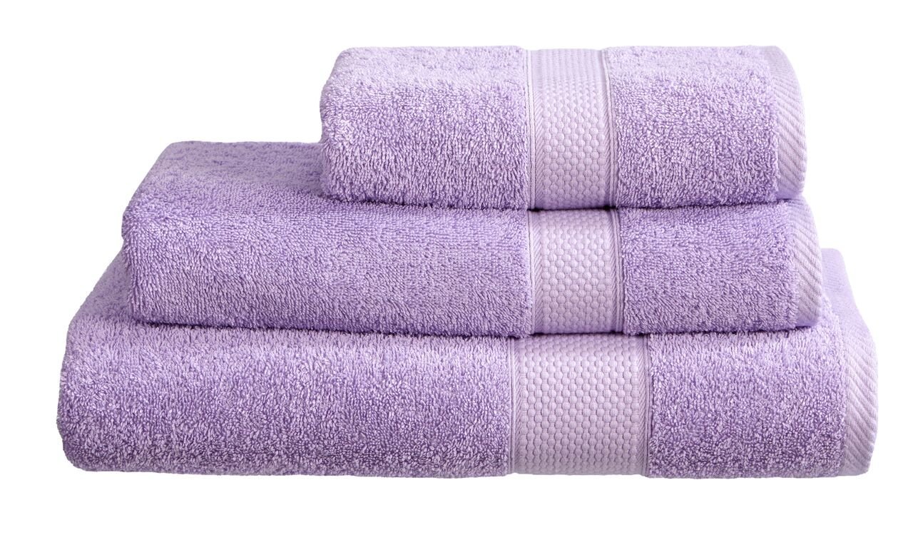 Snugglemore Luxury 500gsm Turkish 100% Cotton Ringspun Towels Pack of 2 Available in Hand, Bath, Bath Sheet, Jumbo Bath Sheet and Bath Mat (Lilac, Hand Towel x 2)