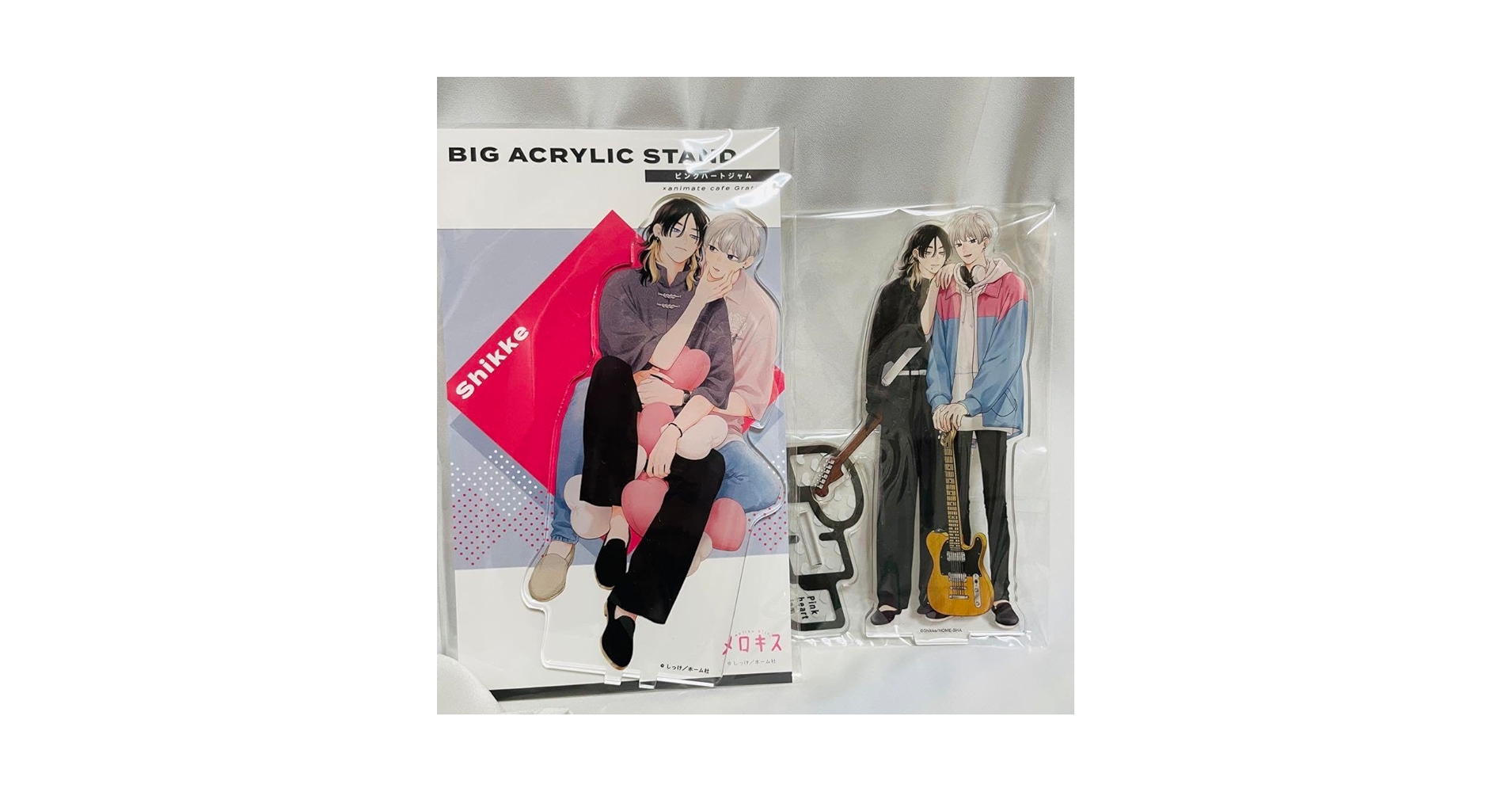 2点セット ピンクハートジャム アクリルスタンド Amazon.co.jp: しっけ先生 ピンクハートジャム アクリルスタンド