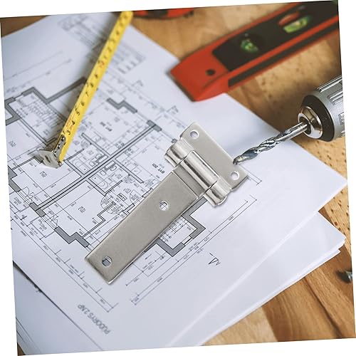 Miniatura 8 de Bisagras de acero inoxidable, 2 piezas de bisagras pesadas para gabinetes de cocina, bisagra de puerta, bisagras de bisagra de alta resistencia,