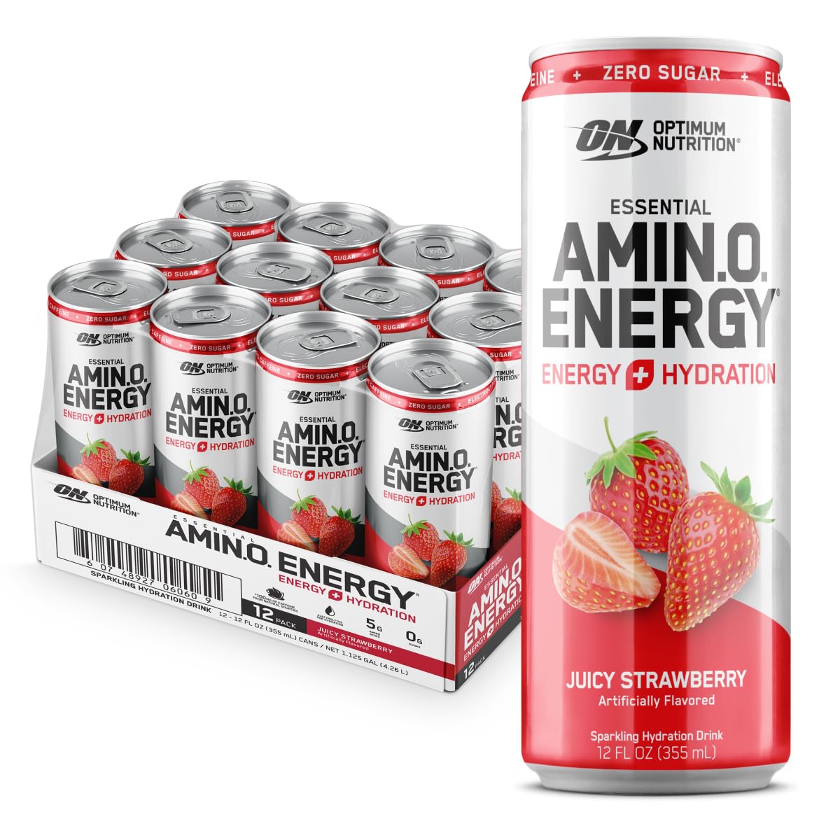 Buy Optimum tion Amino Energy Sparkling Hydration Drink, Electrolytes