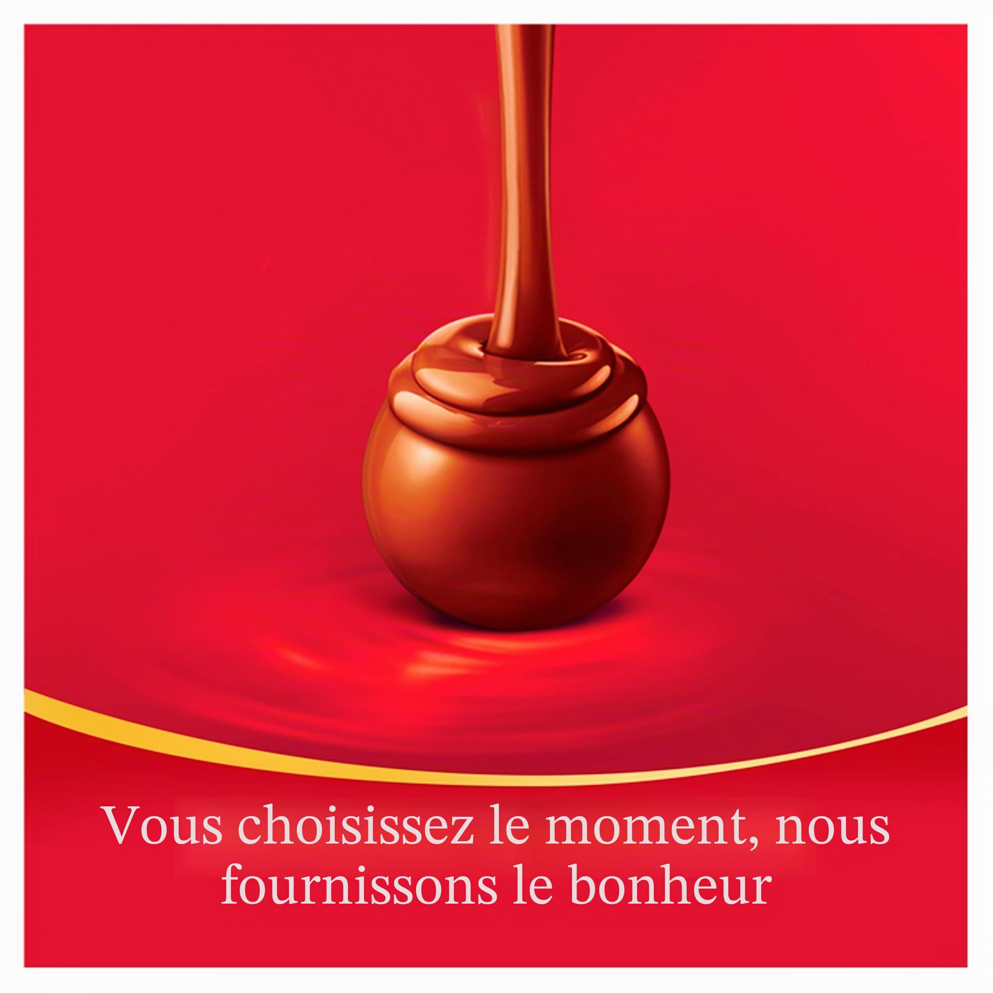 Lindt Lindor Boîte de truffes au chocolat au lait 200 g