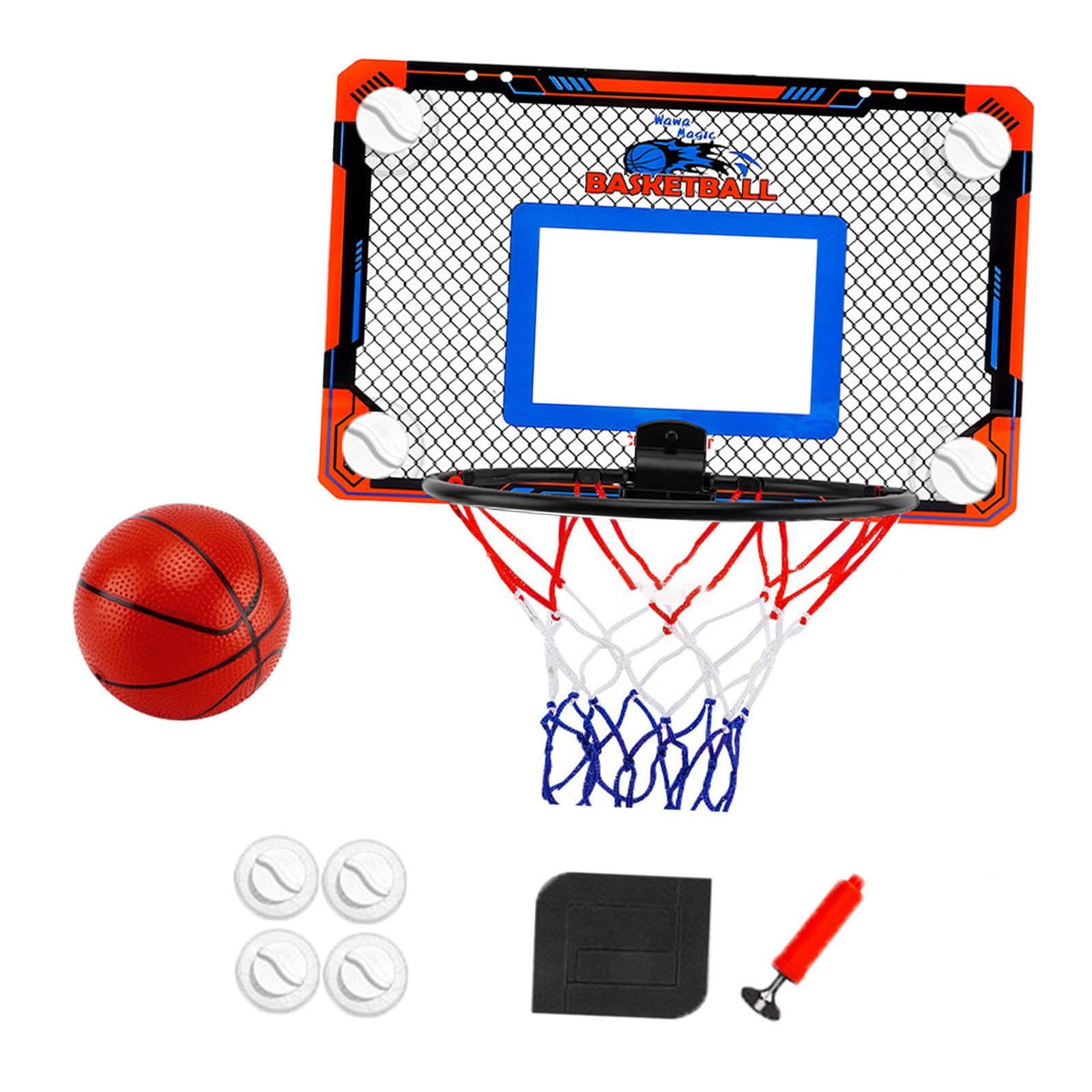 Wall Mounted Basketball Hoop Foldable Over The Door Mini Hoop for Boys Girls Small Without Scoring | Sporting Goods | Team Sports | Basketball | Backboard Systems