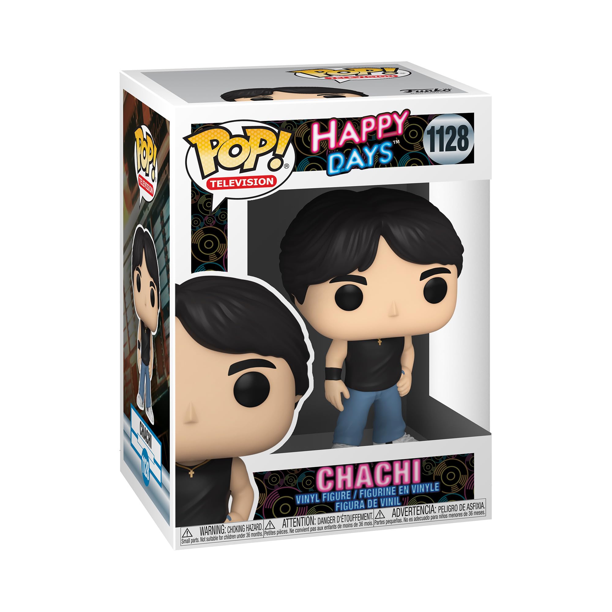 Amazon.com: Funko Pop! TV: Happy Days - Chachi, Multicolor, Pop