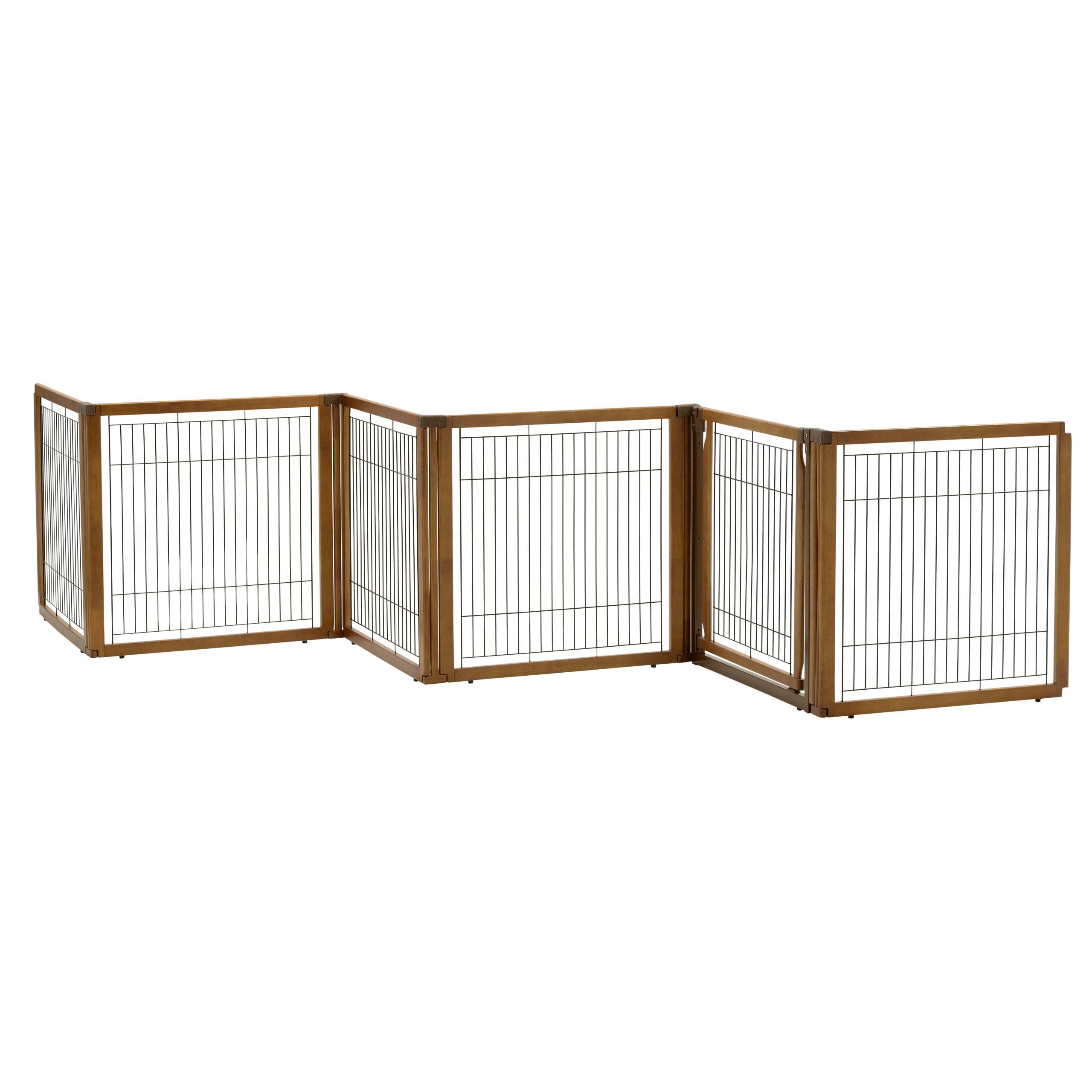 Amazon.com : Richell 3-in-1 Convertible Elite Pet Gate, 6-Panel
