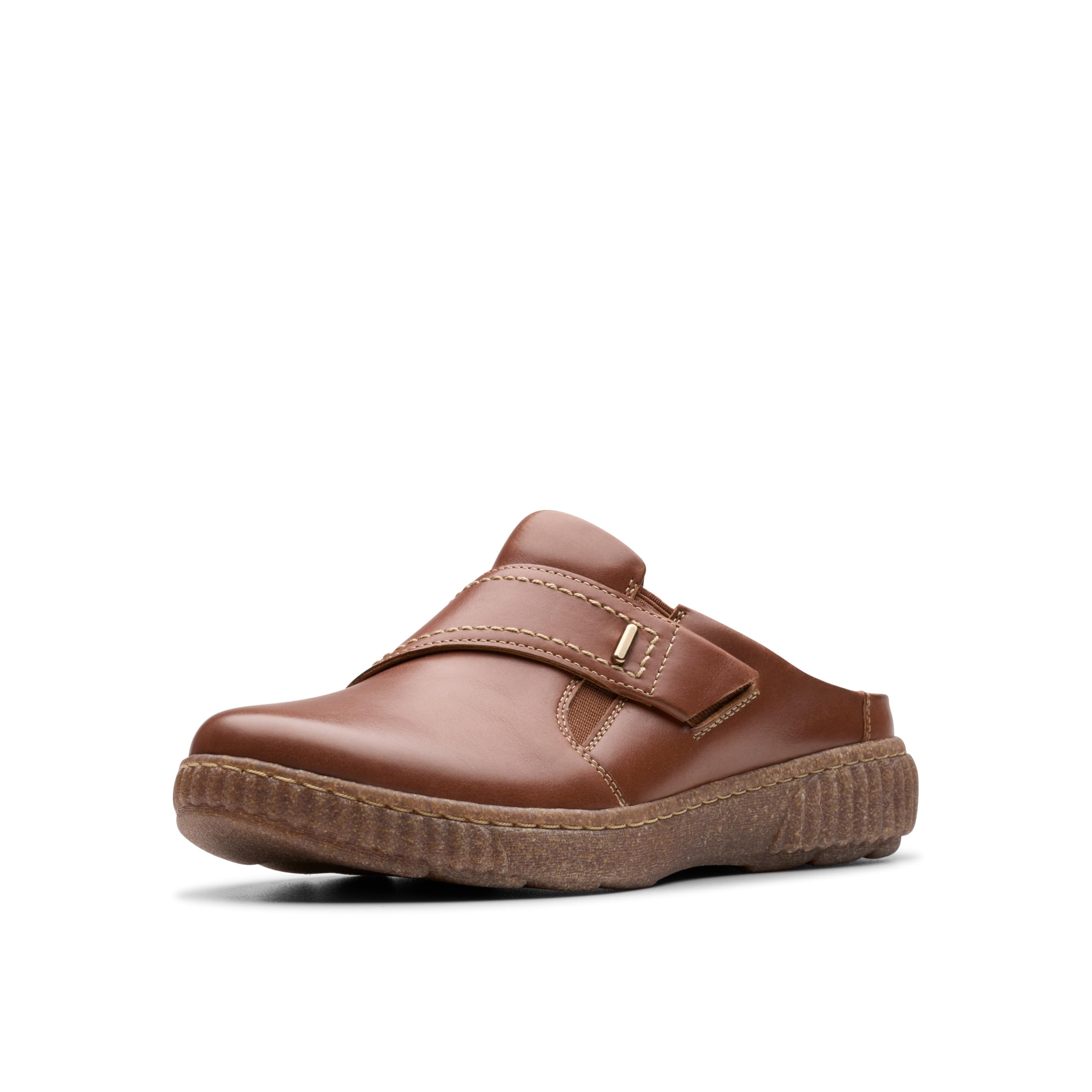 Clarks Women's Caroline Bay Mule, Tan Leather, 5.5 UK