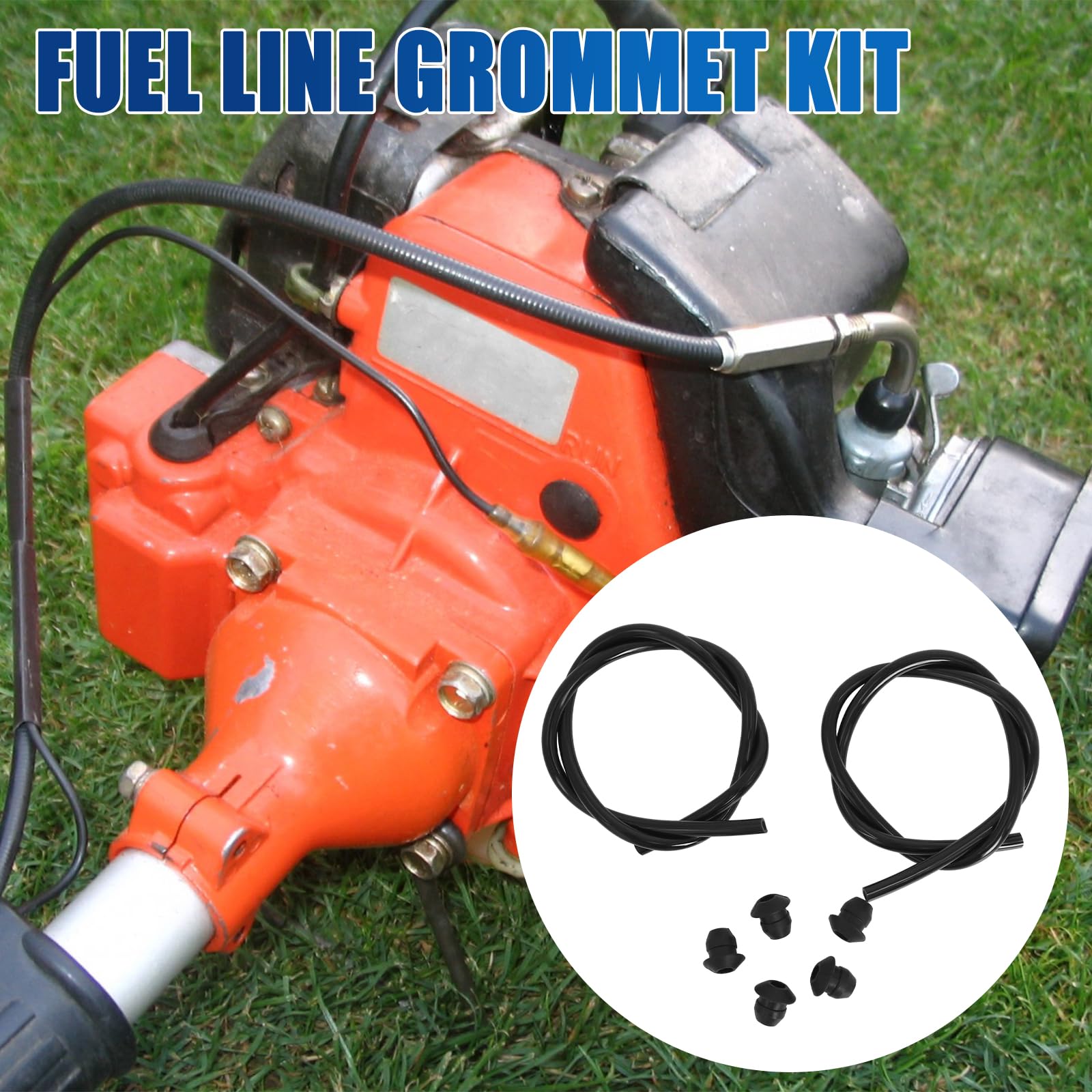 Proline® Grommet Carburante 2 Pezzi Per Stihl Per FS75 FS80 FS85 BR340 BR420 0000 989 051 - Foto 6