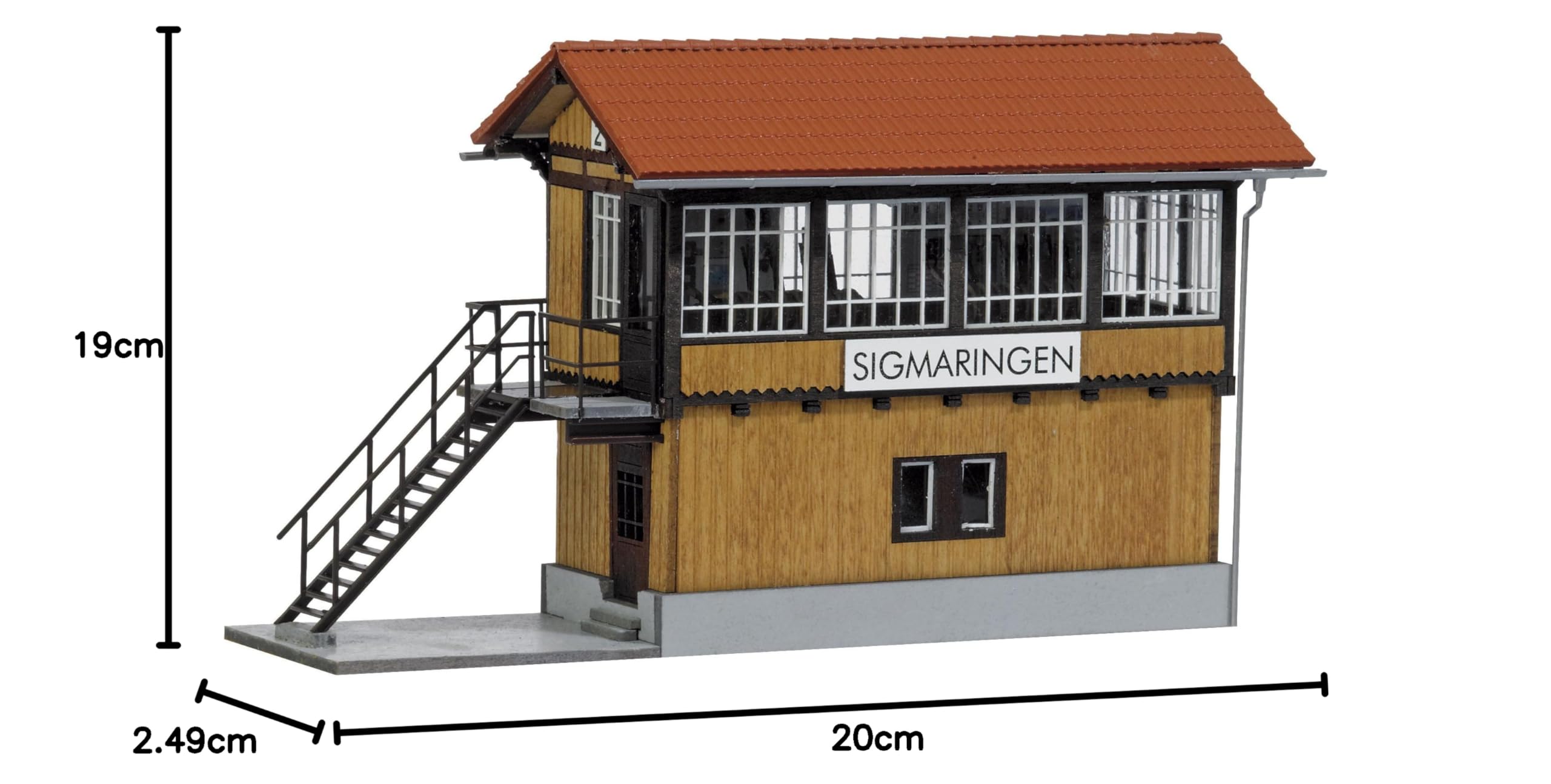 Busch Environnement - BUE1425 - Modélisme Ferroviaire - Poste d'aiguillage