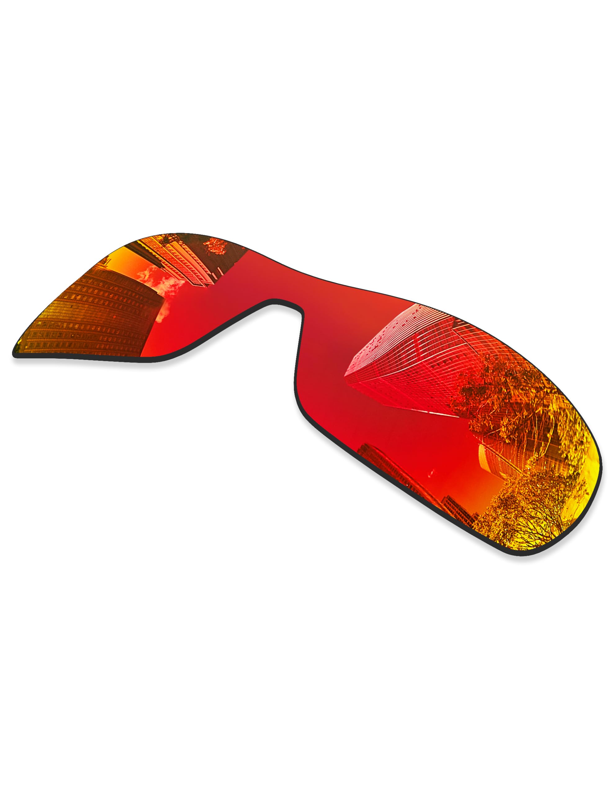 Lentes de repuesto Ploarized para gafas de sol Oakley Antix OO9077 - Negro + Titanio Plateado + Azul Hielo + Rojo Fuego