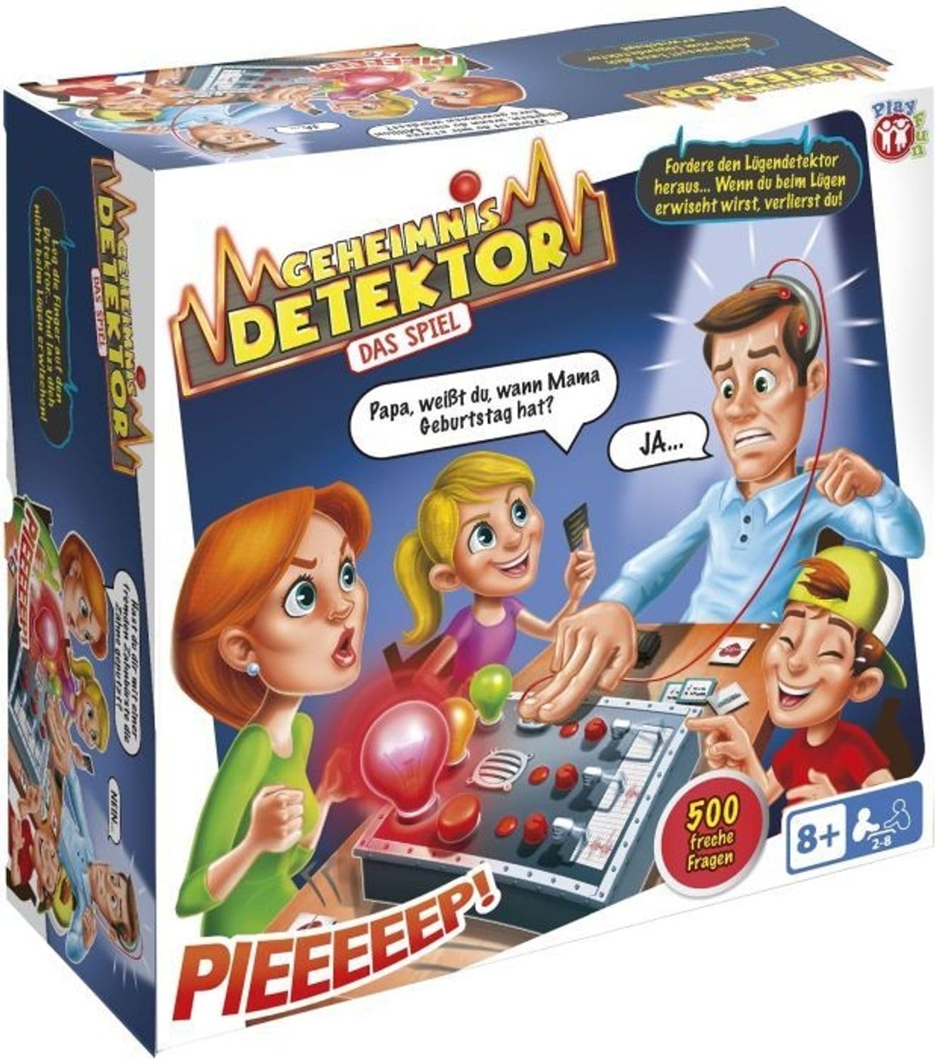 PLAY FUN BY IMC TOYSSecret Detector in German | Fun board game for children aged 8 and up