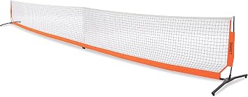 Bownet Portable Pickleball Net 22 Regulation Size Collapsible Indoor/Outdoor Net System with Steel Frame, 34" Center Height, E.A.S. Technology & Travel Roller Bag