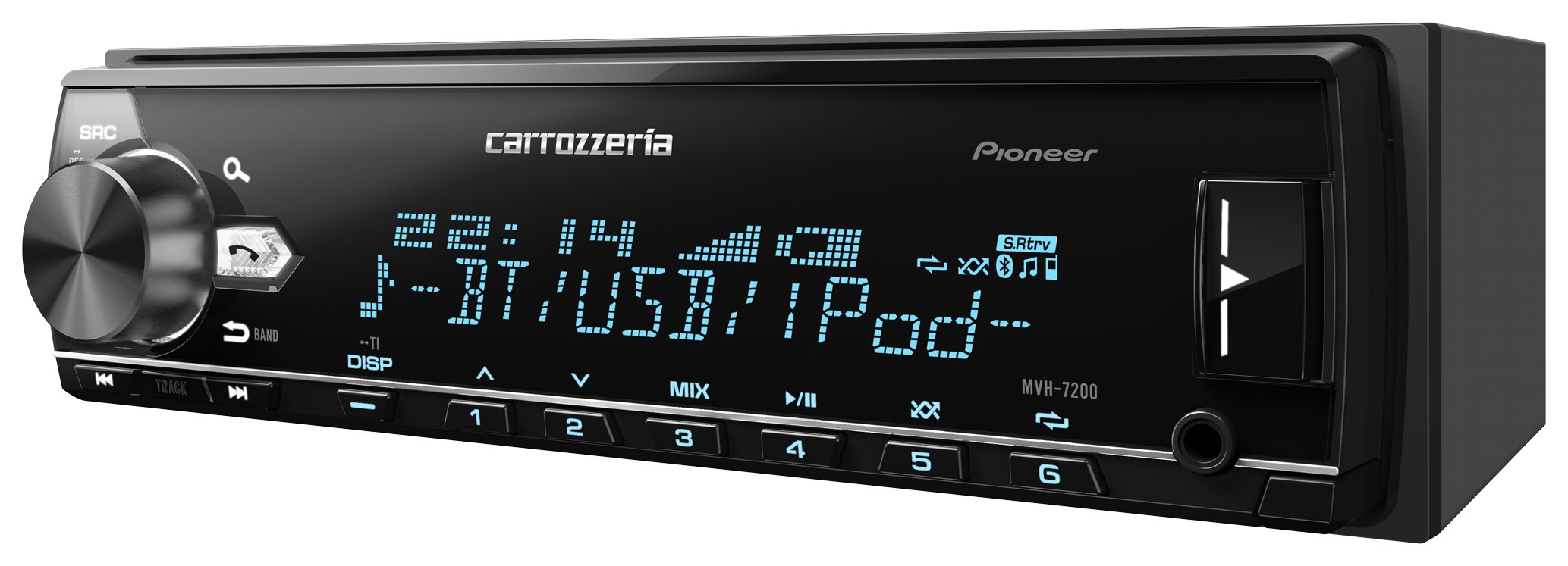 カロッツェリアMVH-7200 iphone/android/Bluetooth Amazon | カロッツェリア(パイオニア) カーオーディオ MVH-7200 1DIN