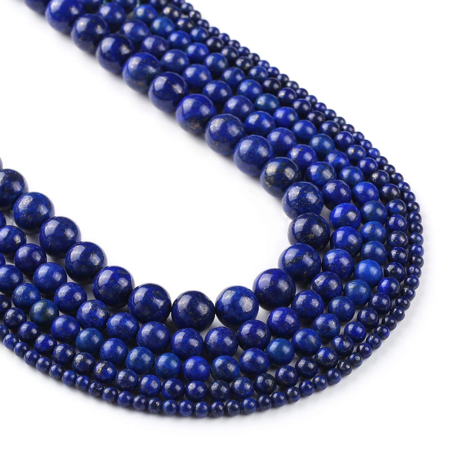 Lapis lazuli beads, 4mm round blue lapis beads, lazuli gemstone, loose stone round beads,15" Full Strand
