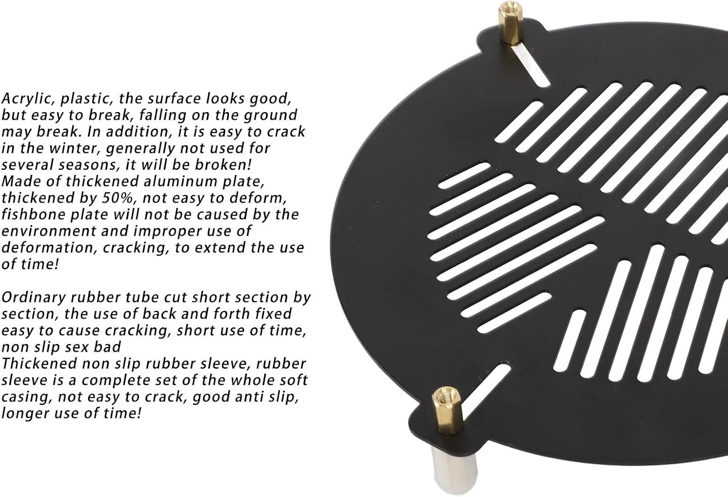 VBESTLIFE Bahtinov Aluminum Alloy Telescope Focusing Mask for Telescopes with Outer Diameter 84-115mm Lightweight Design Sturdy Mount for Astronomical Telescopes