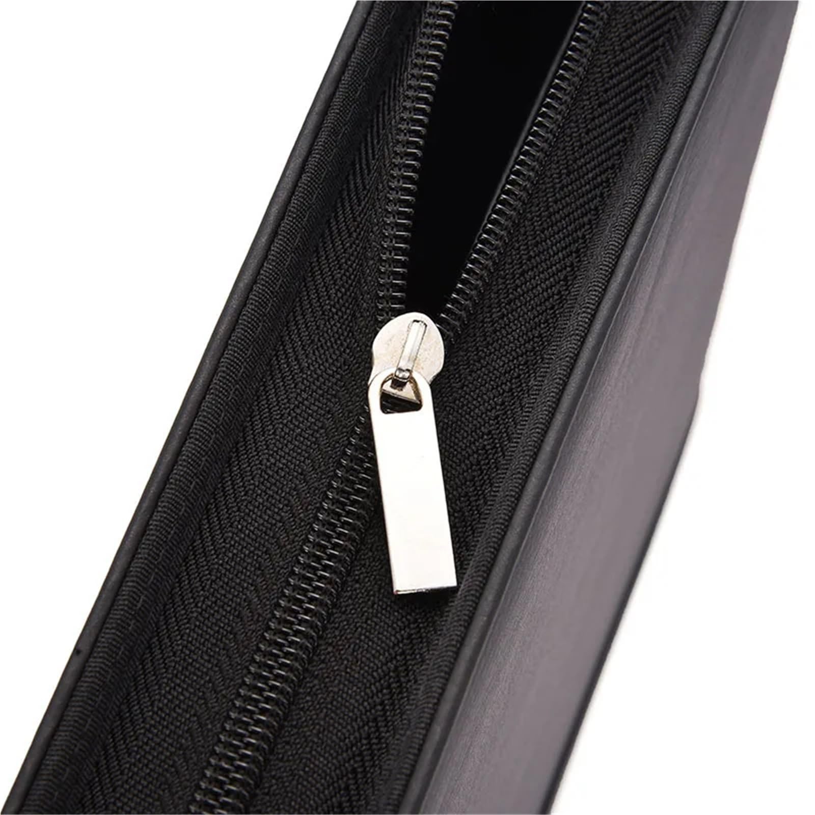 Borsa for documenti in pelle A4 Prodotti for archiviazione Cartella for file Organizer Raccoglitore ad anelli con cerniera Fascia ad anelli con calcolatrice Archivador Porta buste