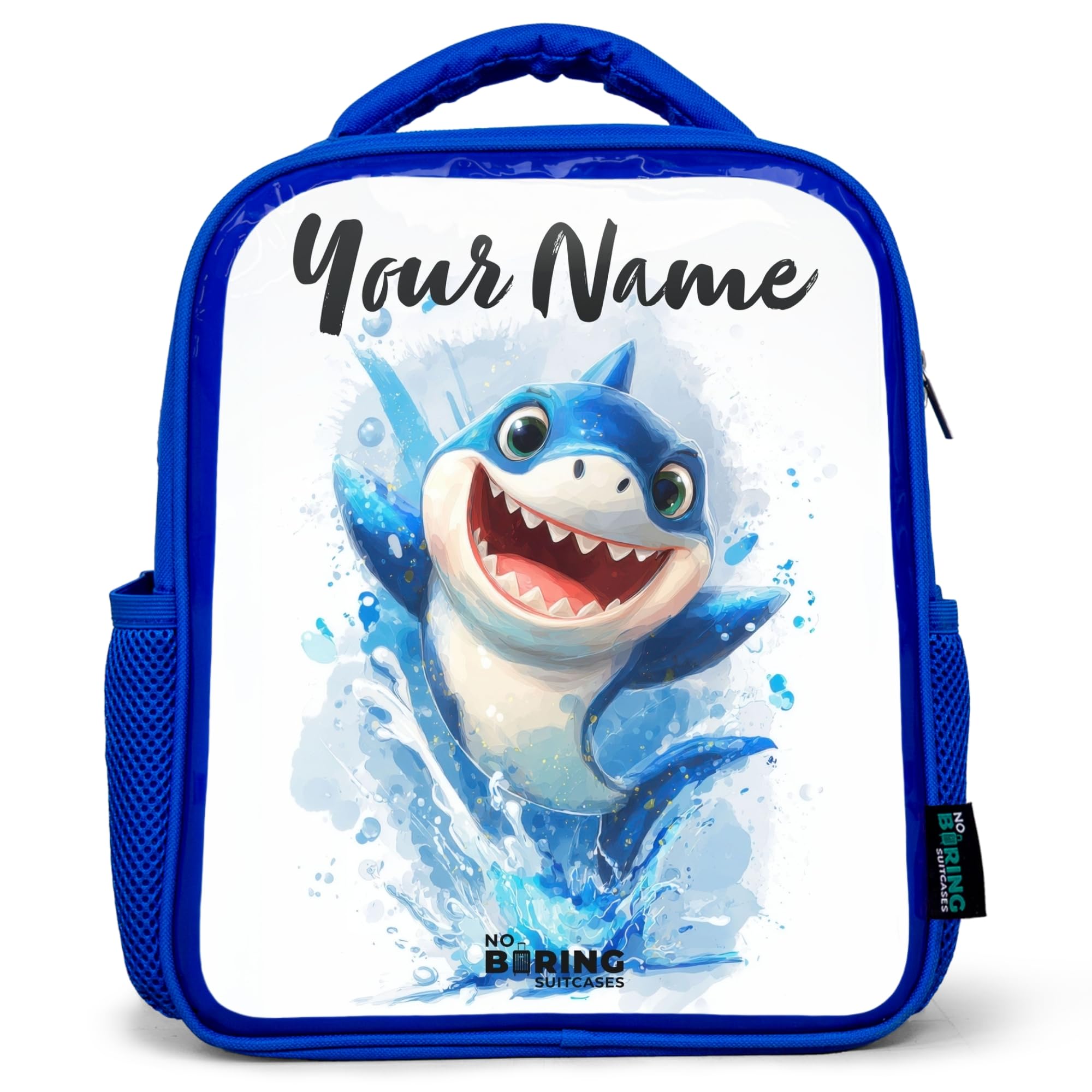 NoBoringSuitcases© Zaino Per Bambini Da Viaggio Blu Piccolo Zainetto | 8L - Bambino Backpack Zaini Scolastici Ragazzi In Età Prescolare Colorato School Bag