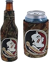 Vista 68 de College Team Color Logo Can & Bottle Holder Insulator Beverage Cooler Set