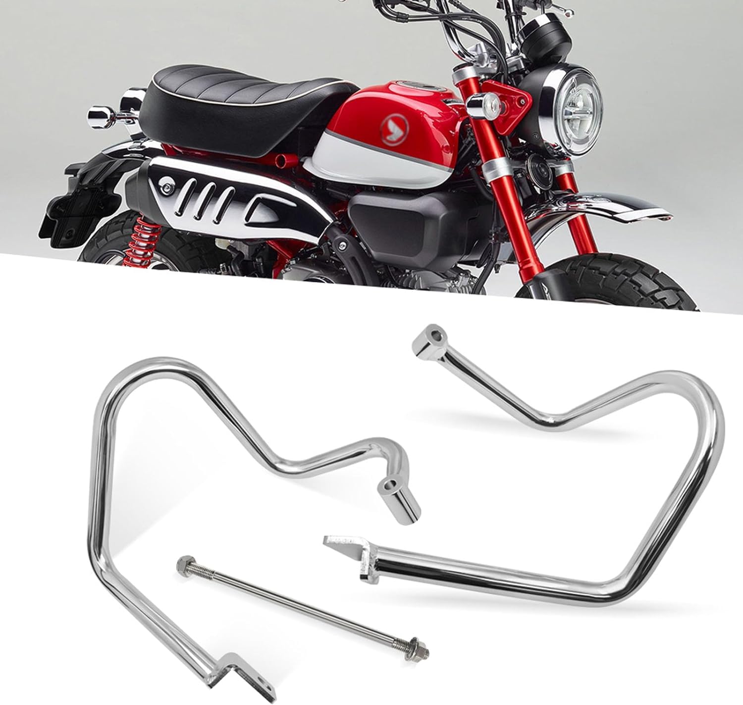 モンキーパンクスさん専用 モンキーバイク用フロントフォーク衝撃吸収,530mm,ミニトレイル