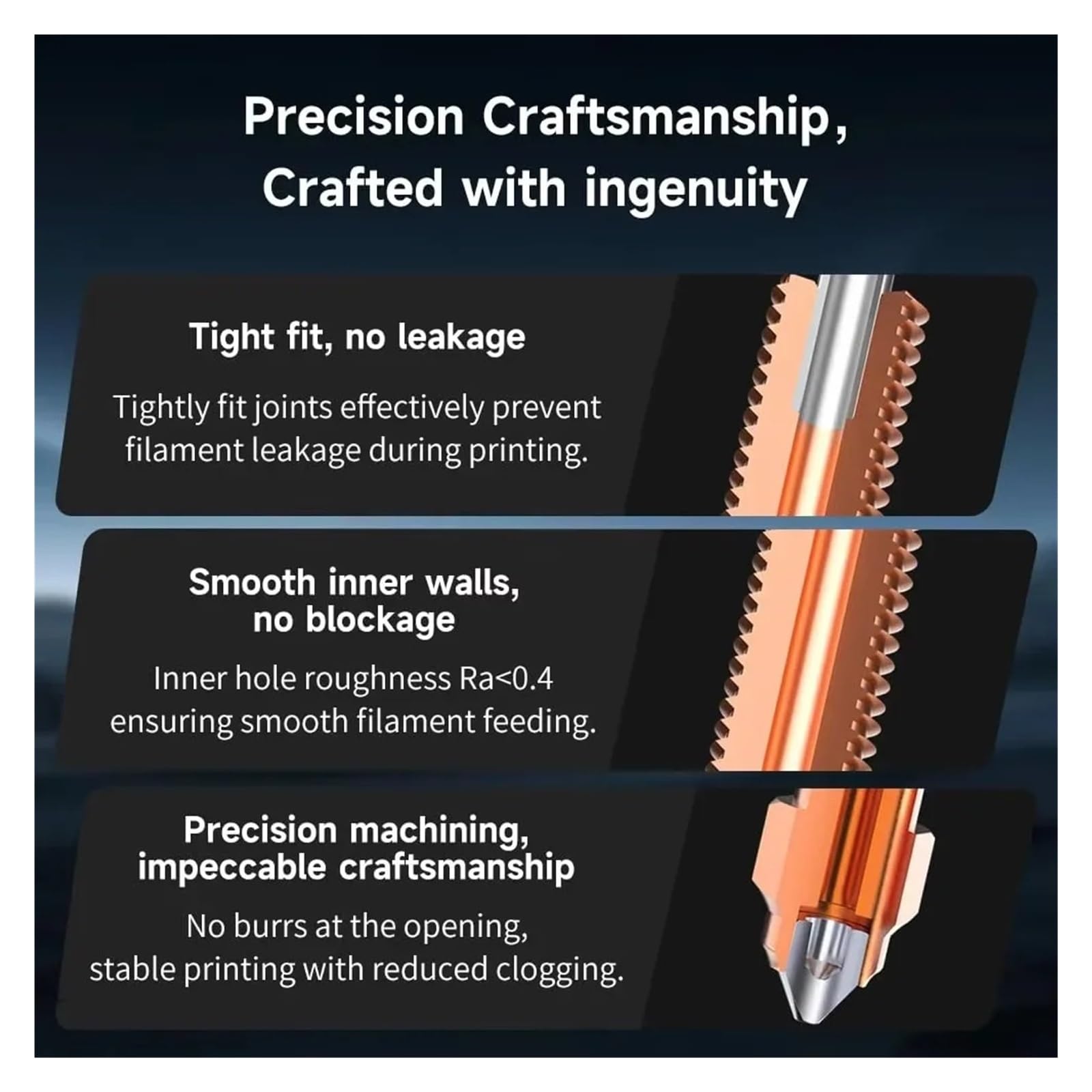 Compatibile con Creality, kit ugelli Ender-3 V3