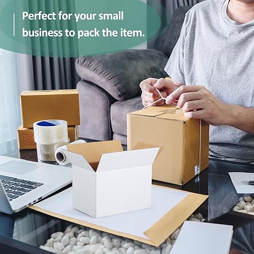 Miniatura 6 de Eupako Cajas de envío pequeñas, 6 x 4 x 4 x 4, paquete de 30 unidades, cajas de cartón corrugado, cajas de cartón para embalaje de pequeñas
