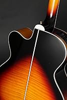 Vista 3 de Takamine Guitarra acústica-eléctrica de 6 cuerdas, diestro, Sunburst (GJ72CE-BSB)