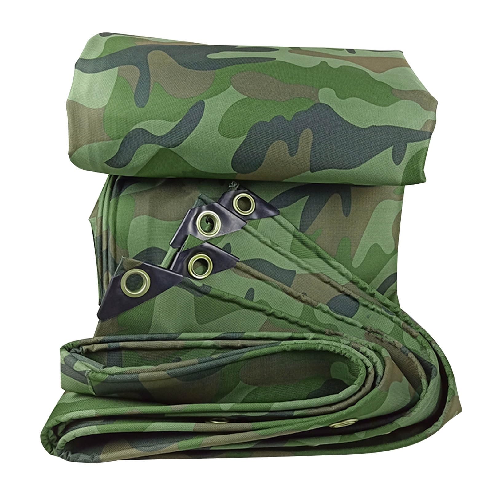 Lona de Camuflaje Verde para Muebles de Exterior y Terraza 1x2 m