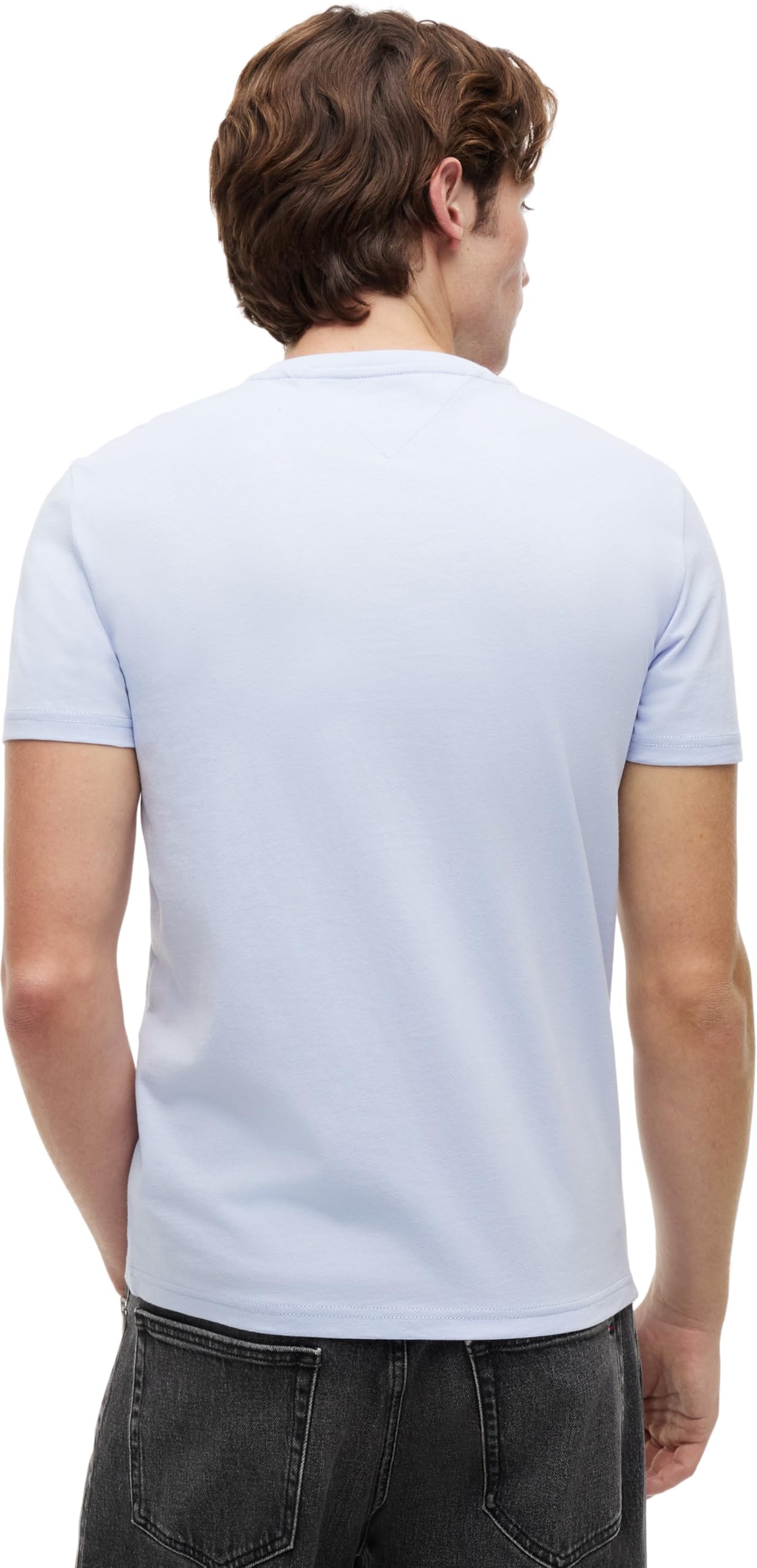 Tommy Jeans Uomo T-Shirt Maniche Corte Confezione da 3 in Cotone