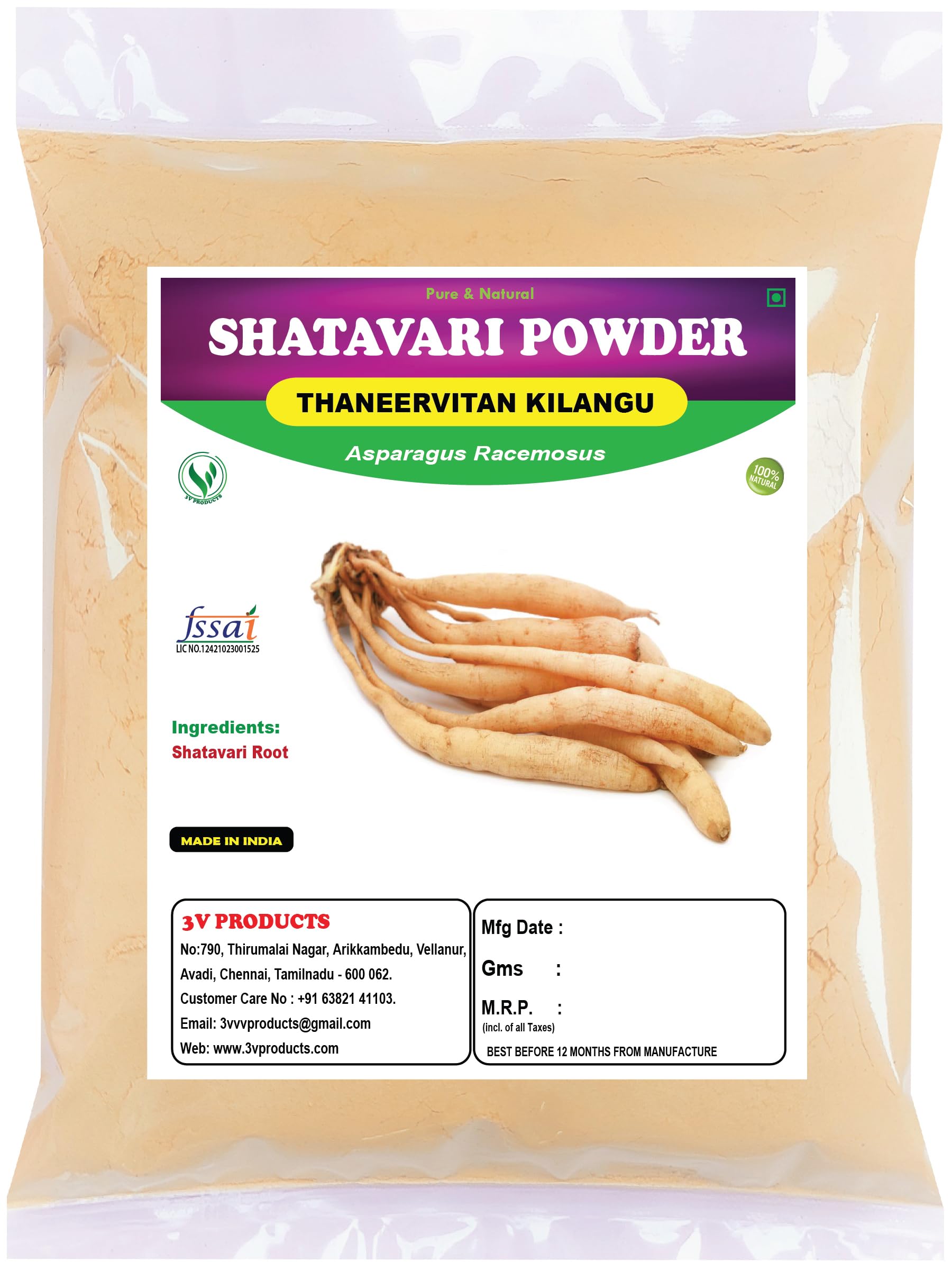 See full amazon price history chart for 3V PRODUCTS Shatavari Powder 100g | Thaneervittan Kilangu Powder | Asparagus Racemosus 100% Natural for Health Benefits 3V PRODUCTS Shatavari Powder 100g | Thaneervittan Kilangu Powder | Asparagus Racemosus 100% Natural for Health Benefits (B08BQY43Z8) Amazon Price History, Amazon Price Tracker