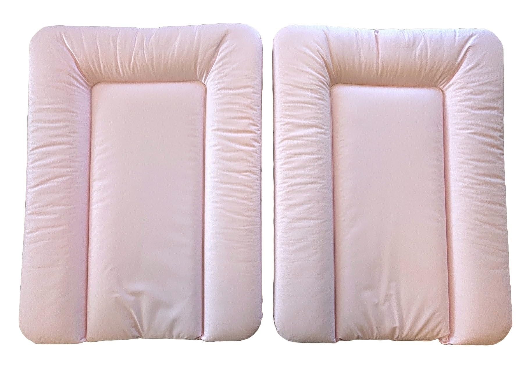 Matelas à langer 70x50 cm - Lot de 2 - Rose + Rose - avec label de qualité OEKO-TEX standard 100