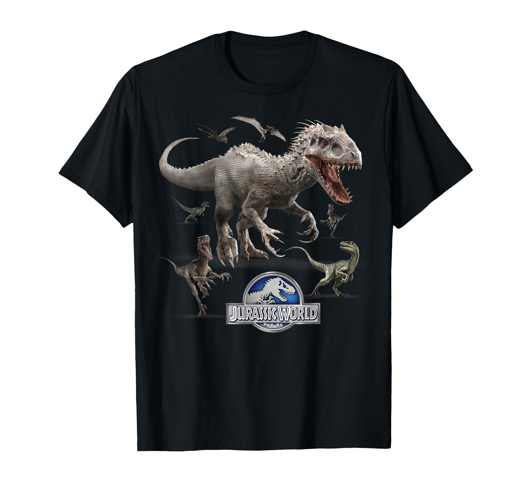 Indominus Rex Raptor Run T-Shirt Small