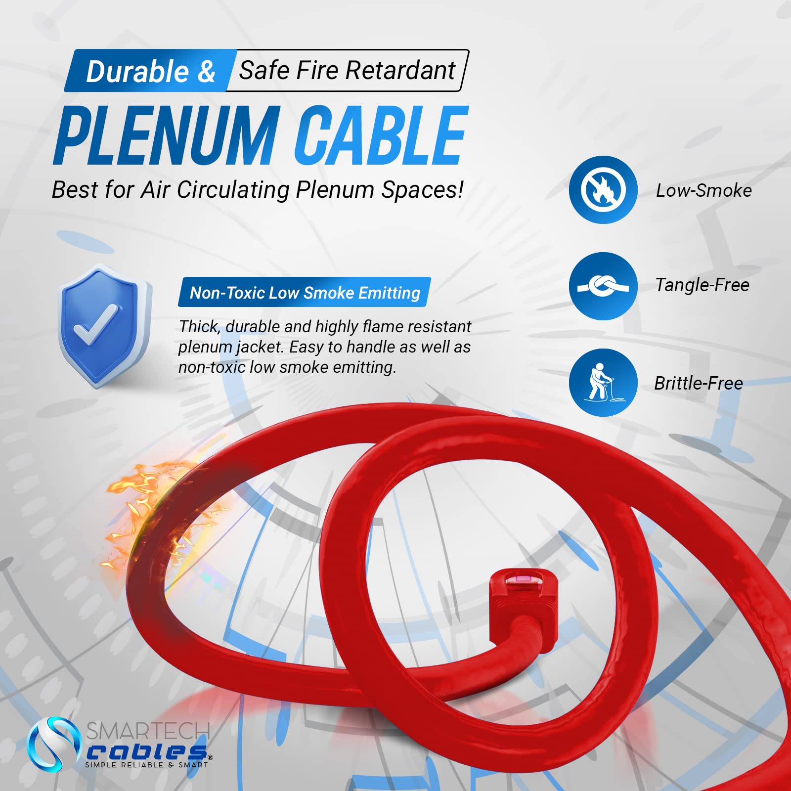 Difference Between Bulk Cat6a Plenum Vs Riser Jackets, 52 OFF