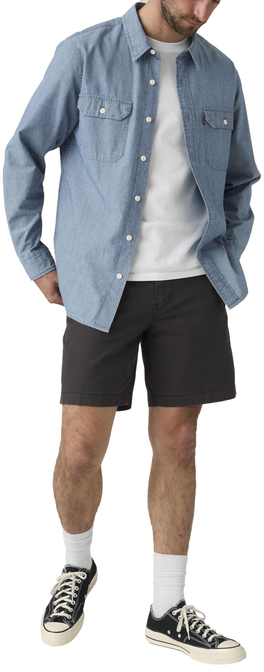 Levi's Xx Auth RLX Shorts II Dark Phantom Twill, Dark Phantom, 30W