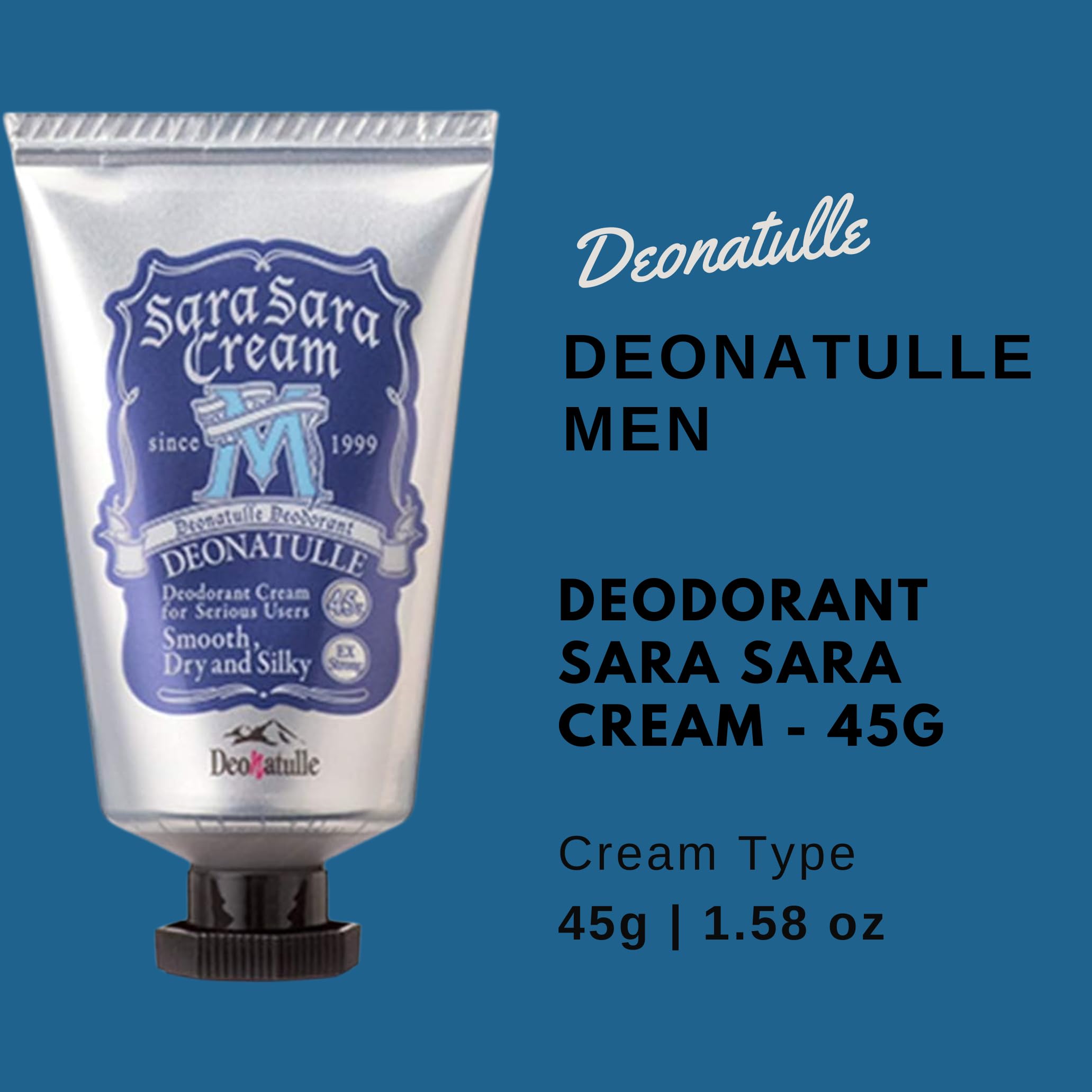 Amazon.com : Deonatulle For Men Deodorant Sara Sara Cream - 45g