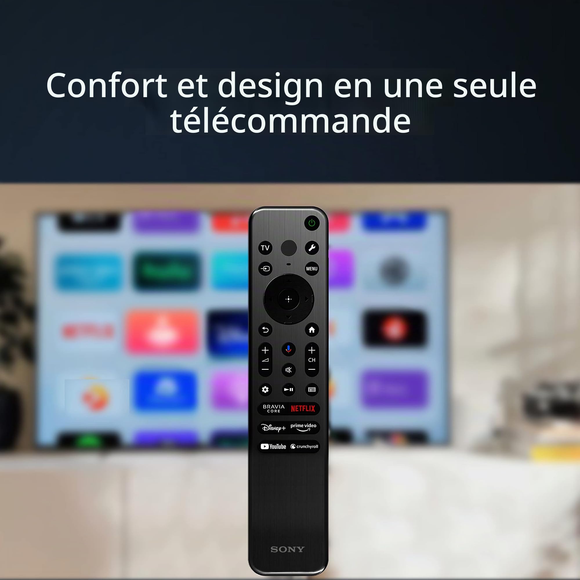 Sony TV Bravia KD-43X75WL : TV 4K Ultra HD LED | HDR | Google TV | Pack ECO | BRAVIA Core - Modèle 2023