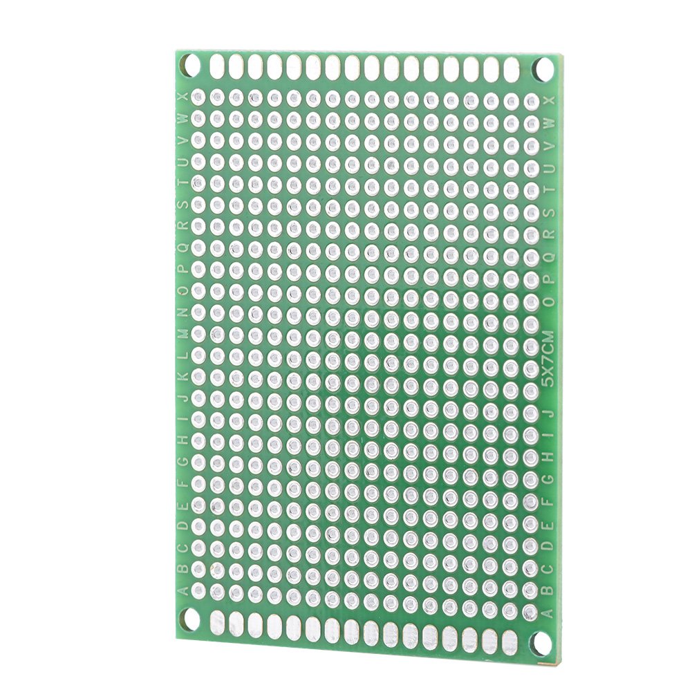 10 sztuk płytka drukowana, 5cm x 7cm podwójne boki prototypowanie DIY lutowanie uniwersalna płytka drukowana