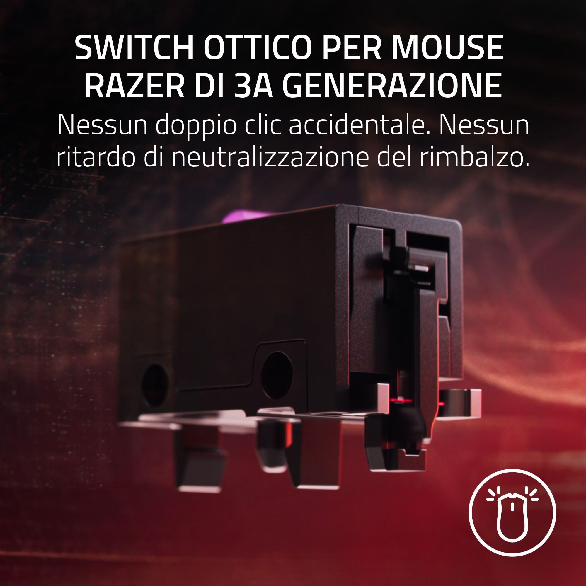 Razer Viper V2 Pro - Mouse da Gioco Wireless E-Sport Ultraleggero da 58g (Sensore da 30K DPI, Wireless HyperSpeed, Interruttori per mouse Ottico Gen-3, Opzioni 5 DPI) PUBG Edition