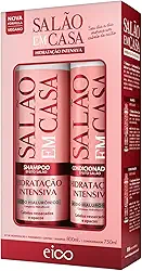 Eico Kit Salão em Casa Hidratação Intensiva Shampoo 800ml + Condicionador 750ml