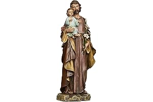 Roman Joseph's Studio St. Joseph and Child Jesus Figure: A Timeless Masterpiece