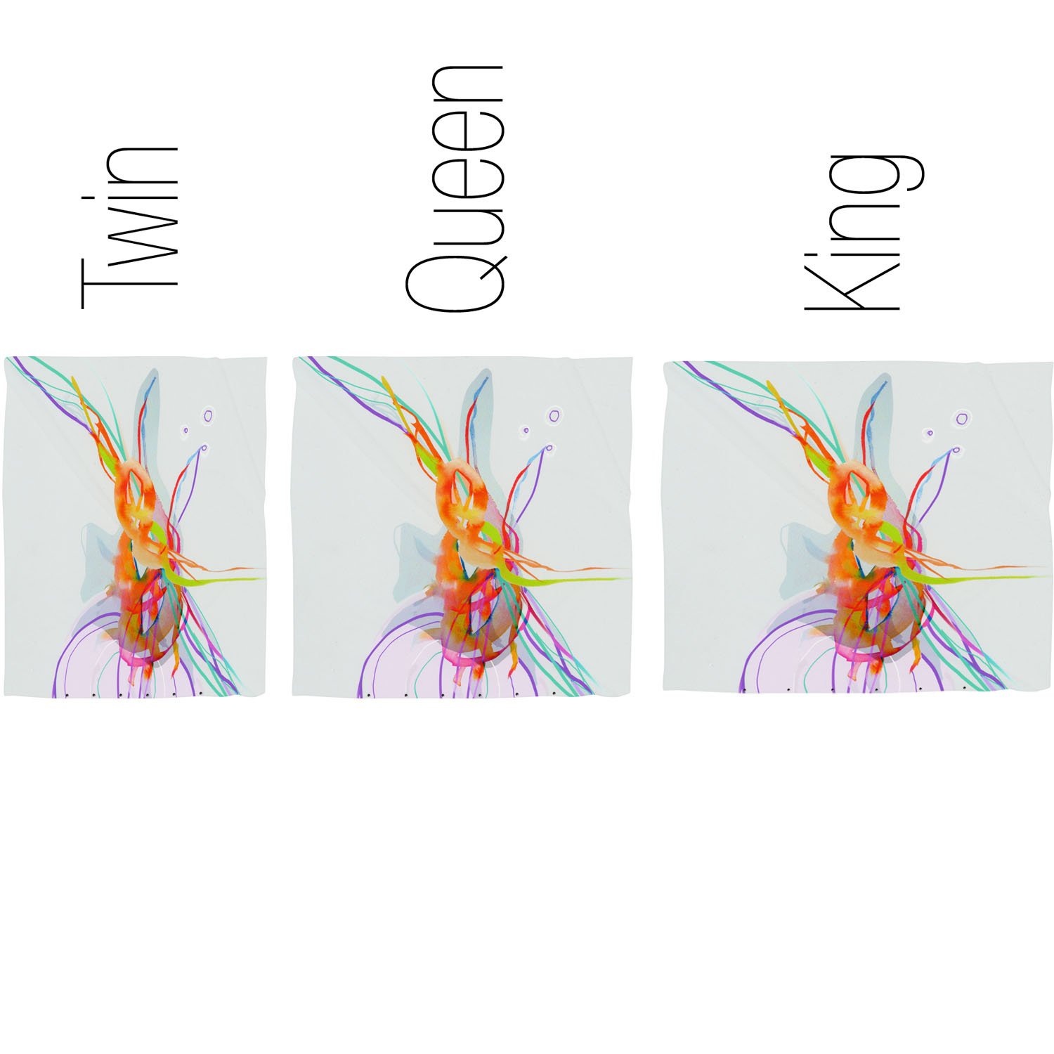 Deny Designs Marta Spendowska Nature Creatures 1 Duvet Cover, Twin/Twin XL