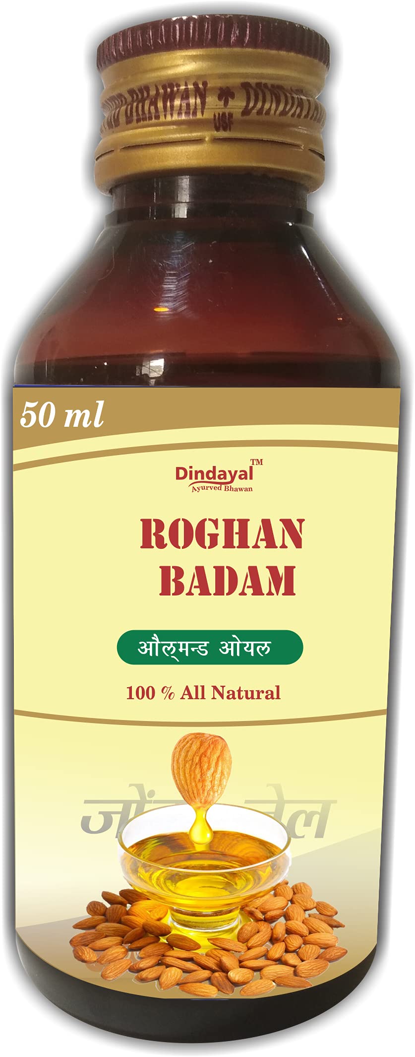 Dindayal Ayurved Bhawan Rogan Badam Shirin (50 Ml)