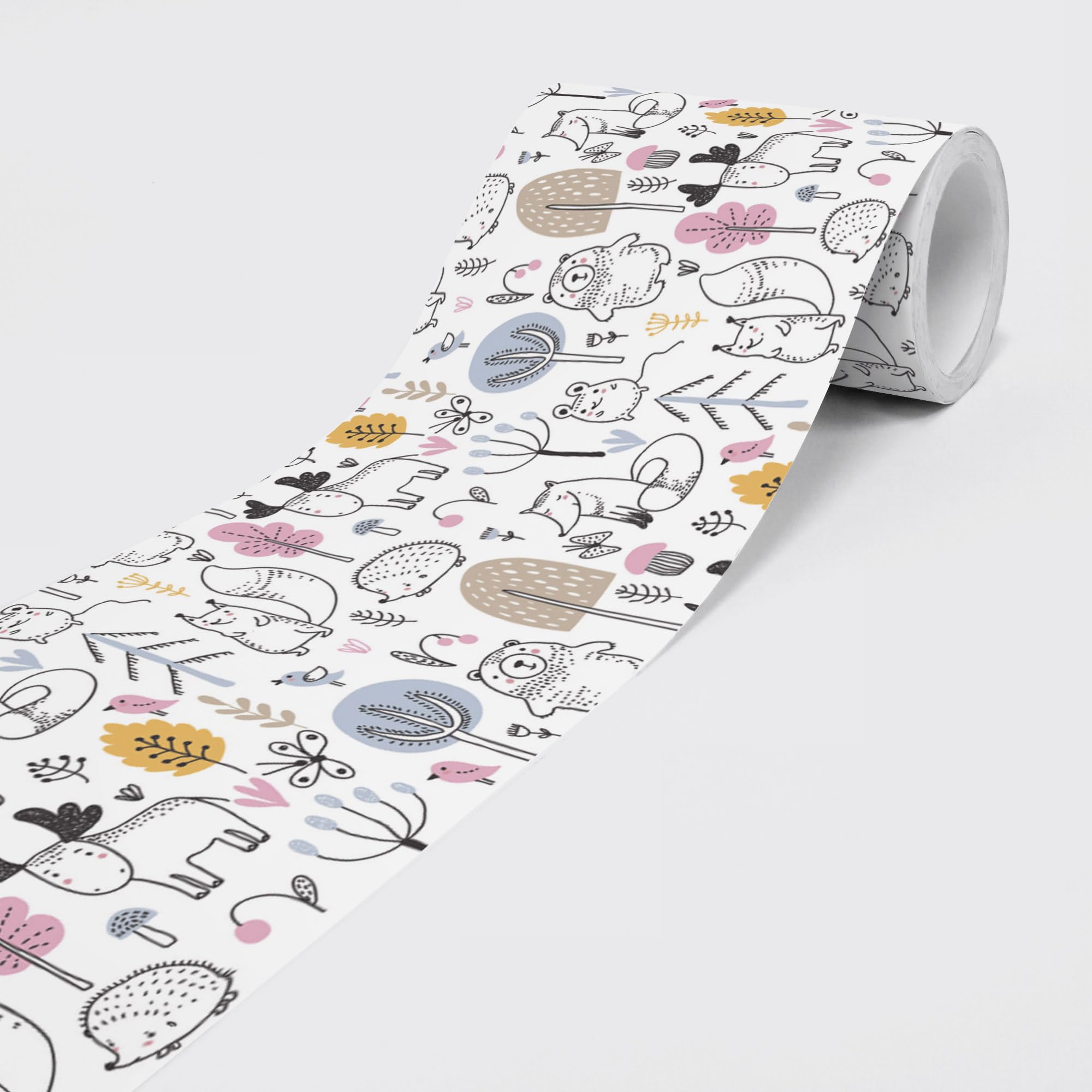 Dimex Self-adhesive Bordure CHILDREN PATTERN - Wallpaper Border Wall Border - Decorative Wall Tattoo for Walls, Furniture, Ceilings, Wallpapers, Doors - on 5 m x 0.15 m per Roll