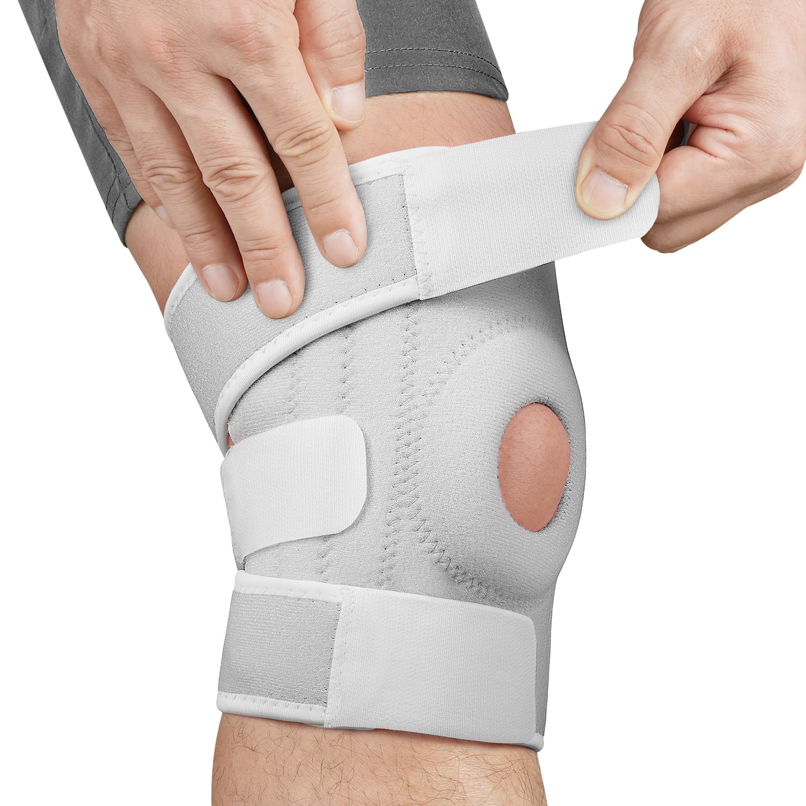 Tutore Ginocchio Solace Care The All Sport: Compressione Regolabile Per Artrosi, Menisco, ACL, MCL