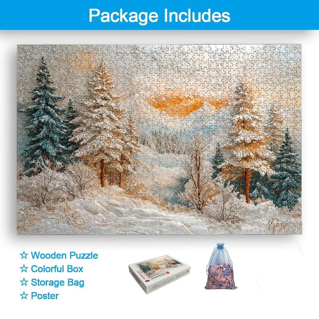 Puzzle Paesaggi, Puzzle 1000 Pezzi per Adulti, Regalo Donna/Uomo -2383